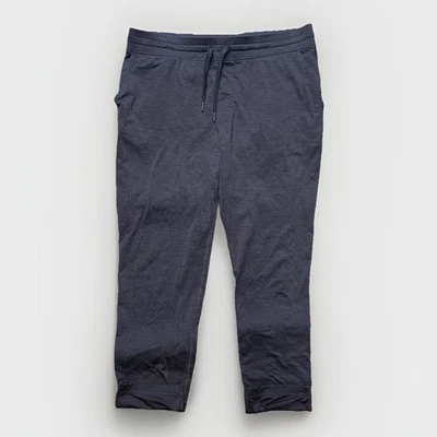 J Crew Mens Pants Joggers Large Performance Blue Athletic Tapered Fit Stretch - Image 1 of 4