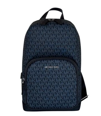 MOCHILA BANDOLERA MICHAEL KORS COOPER COMMUTER MK ALMIRANTE/AZUL PÁLIDO Foto 1 de 4