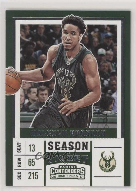 2017-18 Panini Contenders Draft Picks Season Variation Malcolm Brogdon #38 - Image 1 of 2