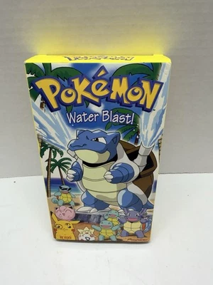 Pokemon Water Blast VHS 2000 Blastoise Episodes Vintage Anime Tested - Image 1 of 3