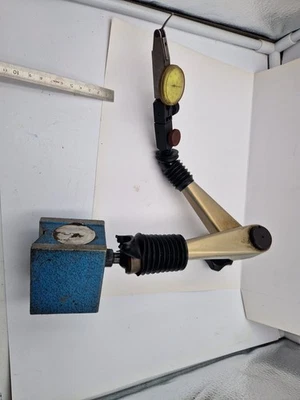 M TEKUSA Base magnétique et bras articulé hydraulique pour comparateur - Photo 1/4