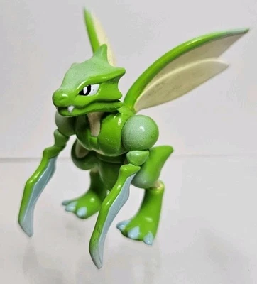 Figura Pokémon Scyther TOMY CGTSJ Nintendo 2" - Auténtica De Colección Foto 1 de 4