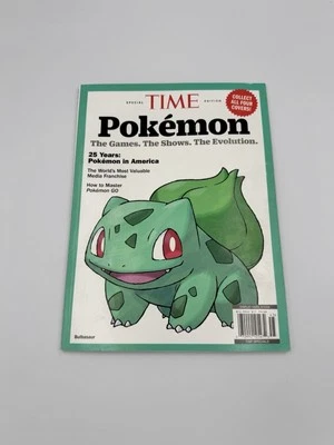 Time Magazine - Pokemon 25th Anniversary Collectible Issues ( Bulbasaur Cover ) - Image 1 of 4