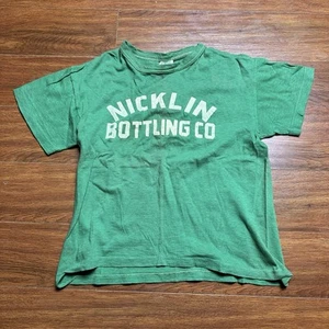 Vtg Nicklin Bottling Co Baseball Shirt YOUTH Sports Single Stitch Tee 60s 70s - Picture 1 of 8