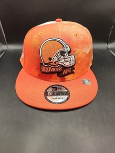 Cleveland Browns 2022 New Era 9FIFTY Sideline Ink Dye Snapback Mütze NFL Neu mit Etikett Einheitsgröße - Bild 1 von 5
