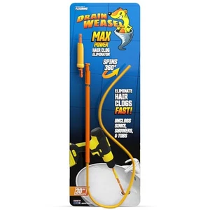 Drain Weasel MAX Power Sink Snake Hair Clog Remover Tool, Sink, Pipe, Bathroo... - Picture 1 of 7