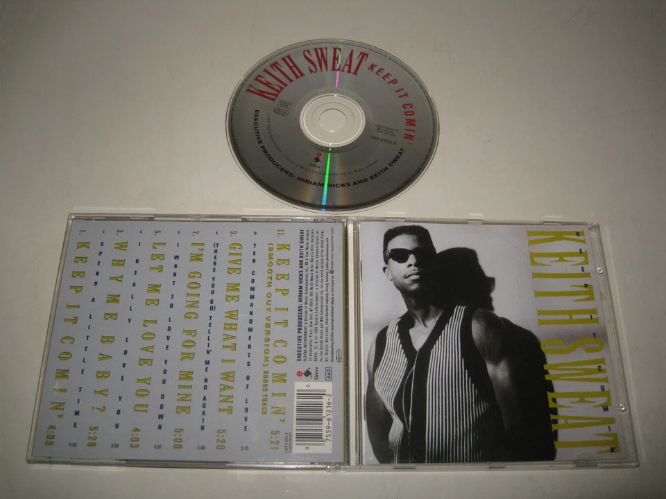 KEITH SWEAT/KEEP IT COMIN(ELEKTRA/7559-61216-2)CD ALBUM - Bild 1 von 1