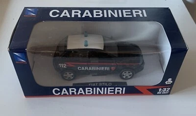Modellino Auto Scala 1:32 Fiati Stilo Carabinieri New Ray Modellismo Statico - Immagine 1 di 4