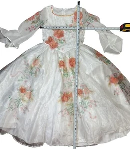 Girls Disney Size 7/8 Store Live Action Beauty & The Beast Belle Ball Gown $190 - Picture 1 of 18