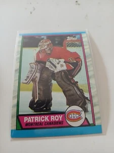 1989-90 Topps Patrick Roy Card #17 Montreal Canadians - Picture 1 of 1