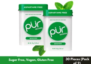 PUR Mints | Aspartame Free Mints | Made with Xylitol | Sugar Free, Vegan, Glu... - Picture 1 of 4