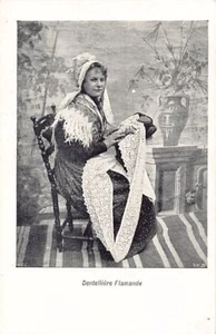 Belgique - Dentelière Flamande - Picture 1 of 2