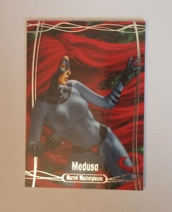 Carta Jusko 2016 Marvel Masterpieces MEDUSA 1117 del 1999 Edizione Limitata #11 Rara - Foto 1 di 3