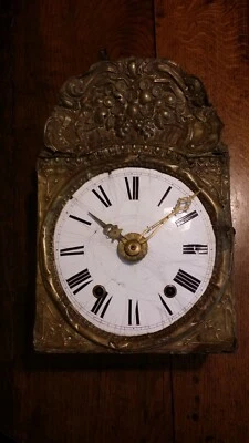 RELOJ DE PARED ANTIGUO FRANCÉS COMTOISE MORBIER - REPUESTOS REPARACIÓN RESTAURACIÓN Foto 1 de 4