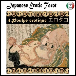 tarocchi giapponesi erotici vintage mazzo carte gioco kamasutra antico orientale - Picture 1 of 12