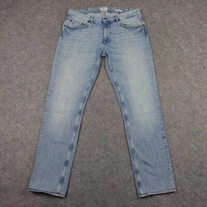 Gant Jeans Mens 33x30 Blue Stick Boy Rugger Denim Straight Leg Vintage Style Y2K - Picture 1 of 18