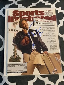 Jason Williams Autographed Signed Sports Illustrated Duke - Picture 1 of 1