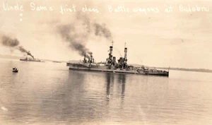 Navy Battleships Uncle Sam's 1924 Ships Photograph - Picture 1 of 3