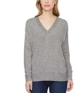 Buffalo David Bitton Pullover Super Soft Cozy V-Neck Sweater Grey Small - Picture 1 of 1
