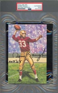 Sammy Baugh PSA DNA Signed Goal Line Art Card GLAC Autograph - Picture 1 of 1