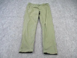 Adriano Goldschmied Pants Mens 32 Green Chino Marshall Slim Straight AG 32x27 * - Picture 1 of 10
