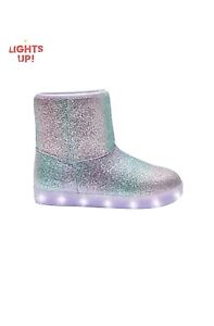 FabKids Light Up Fuzzy Boot size 2