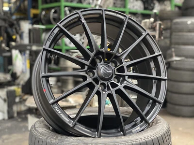 Nuevo 19x8.5J ENKEI FC01 NEGRO MATE (4 ruedas) 5x114.3 Honda Toyota Lexus Mazda Kia Foto 1 de 4