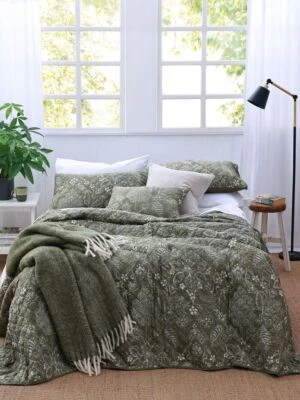 MM Linen Botanica Poplar Coverlet Set - Image 1 of 3