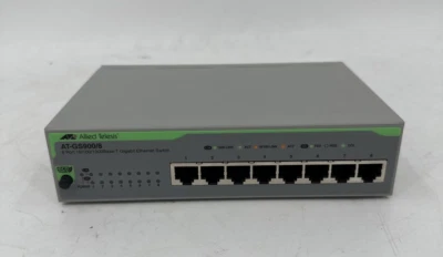 Allied Telesis AT-GS900/8 Ethernet Switch 10/100/1000 Mbit Gigabit - EB-11500 - Image 1 of 4