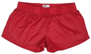 Pantaloncini corti in nylon rosso lucido di Soffe - taglia media - Foto 1 di 4