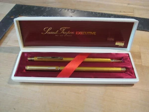 Vintage Marvy Saint Tropez Executive Pen + Pencil Set Uchida Japan - Picture 1 of 7