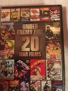 Under Enemy Fire: 20 Movies (DVD, 2013, 4-Disc Set) NEW - Picture 1 of 2