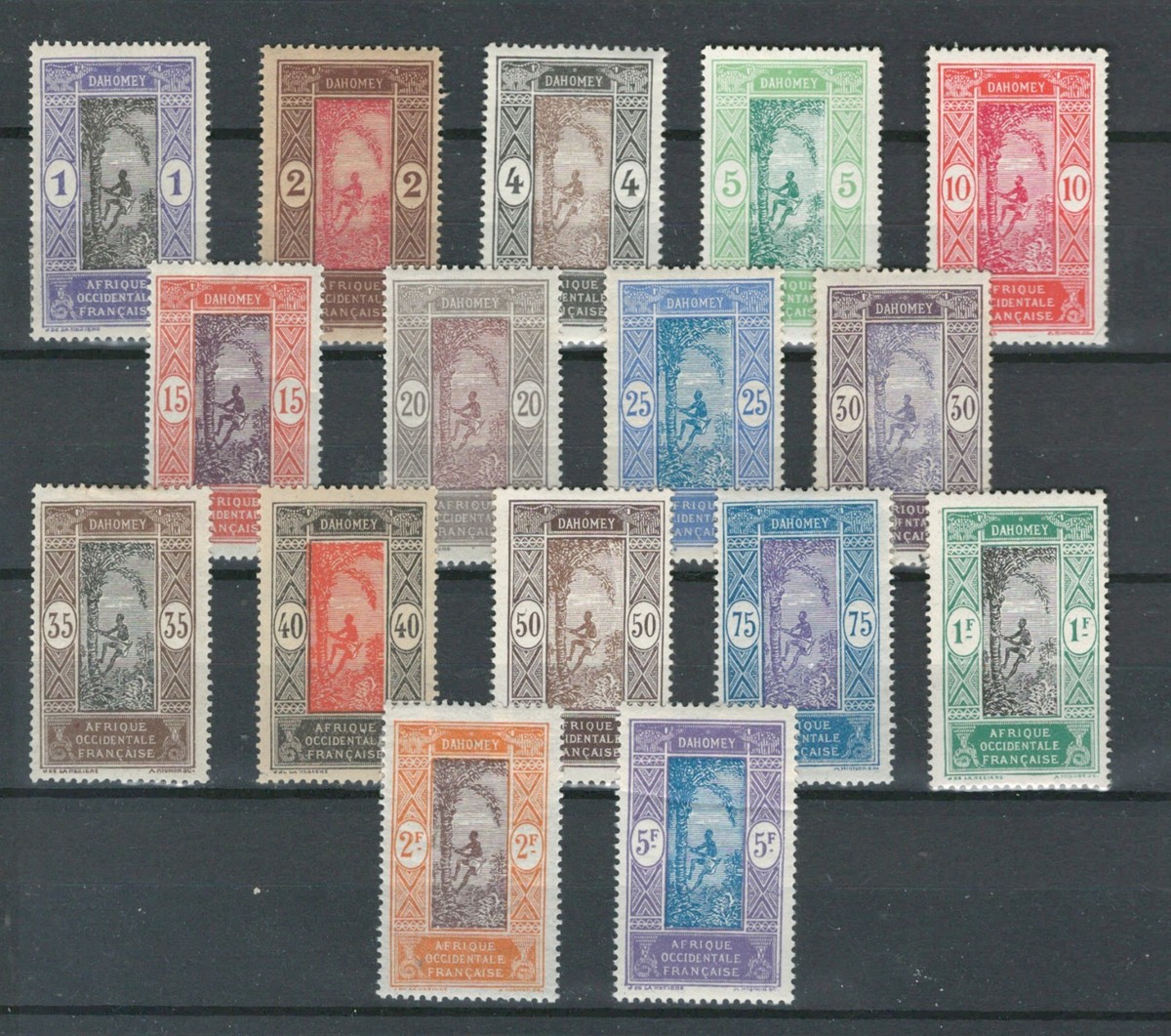 1963 Stamp Collection Prophila Collection Dahomey Stamps 1963 ...
