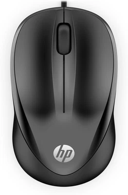 HP Kabelgebundene Maus 1000 schwarz - Bild 1 von 4