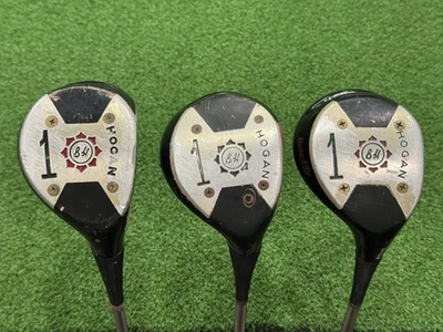 Lot (3) Ben Hogan Driver Right Handed Classic Vintage Golf Clubs Speed-Slot Used - Image 1 of 4