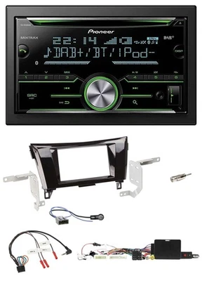Pioneer Bluetooth Lenkrad DAB 2DIN USB CD Autoradio für Nissan Qashqai 19-21 X-T - Bild 1 von 4