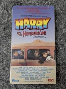Harry and the Hendersons 1987 VHS Original MCA Red Logo | BRAND NEW & SEALED - Picture 1 of 14