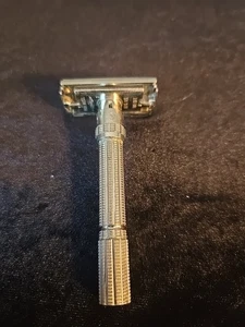 1963-64 Gillette Slim Adjustable 1-9 Safety Razor Date Code I-2 Vintage - Bild 1 von 8