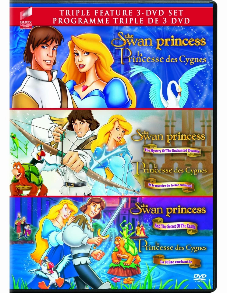 Swan Princess / Mystery Of The Enchanted Treasure/Swan Princess And Secret (DVD) - Image 1 of 1