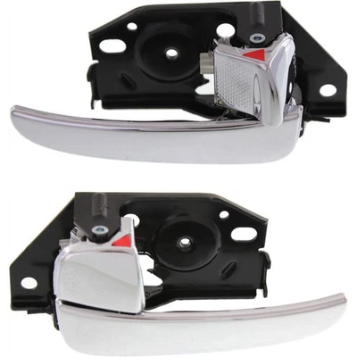Door Handle Set For 2001-2006 Kia Optima EX/SE/GLS Front or Rear Chrome 2-Pcs - Image 1 of 4