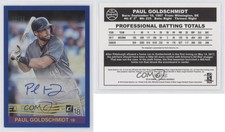 2018 Panini Donruss Retro 1984 Signatures Blue /49 Paul Goldschmidt #84S-PG Auto