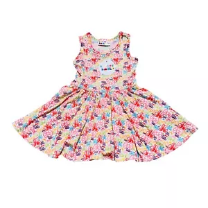 Dot Dot Smile NWT Baby Girl’s Size 12/24M Bows Tank Twirl Dress Attached Brief - Picture 1 of 7