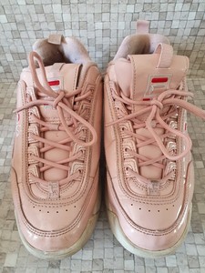 pale pink fila