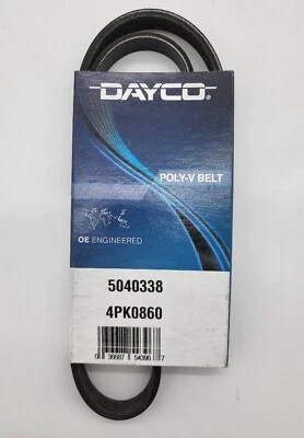 Cinturón serpentino Dayco para Hyundai Elantra 2001-2012 5040338 Poly Rib Foto 1 de 4