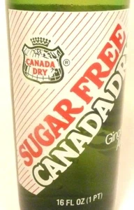 Botella POP de soda vintage ACL: CANADÁ COMPLETA SIN AZÚCAR SECA de PA y Ohio - 16 oz - Imagen 1 de 4
