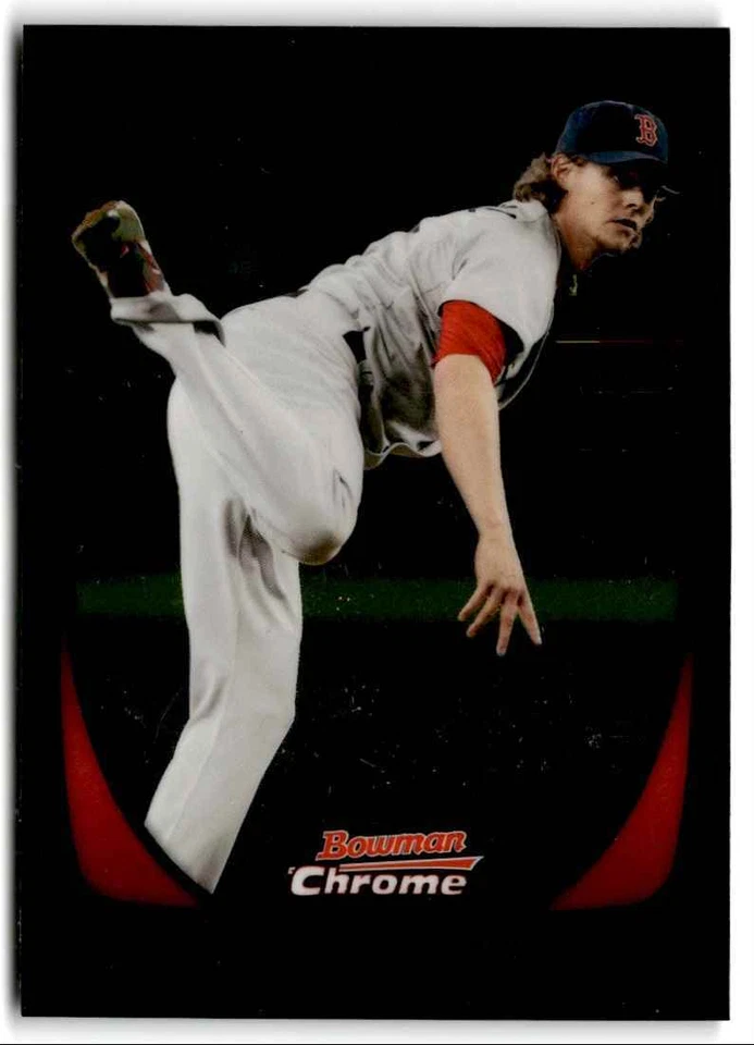 2011 Bowman Chrome Clay Buchholz ' Boston Red Sox #130 - Image 1 of 2