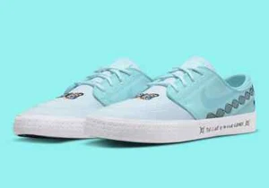 New Nike SB Zoom Stefan Janoski Doernbecher SZ 11.5 Blue White DR6258-100 - Picture 1 of 7