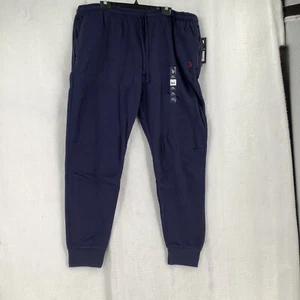 U.S. Polo Assn. Navy Blue Fleece Jogger Size Men's 2XL - Picture 1 of 7