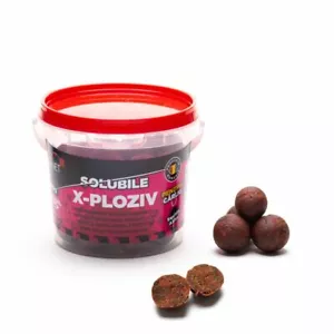 X-PLOZIV Mehrfachgewürz-Lösliche Triggerboilies - Durchmesser 16-18 mm. 100g - Bild 1 von 5