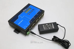 MOXA Usado NPort 5650-8-DT REV:1.2 o 1.4 con Adaptador Au-79A0n ELEC-I-2075=9B29 - Imagen 1 de 16